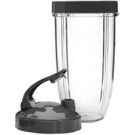 NutriBullet NB9-0301DLX Pro Deluxe Upgrade, 32 Oz, Grey/Clear