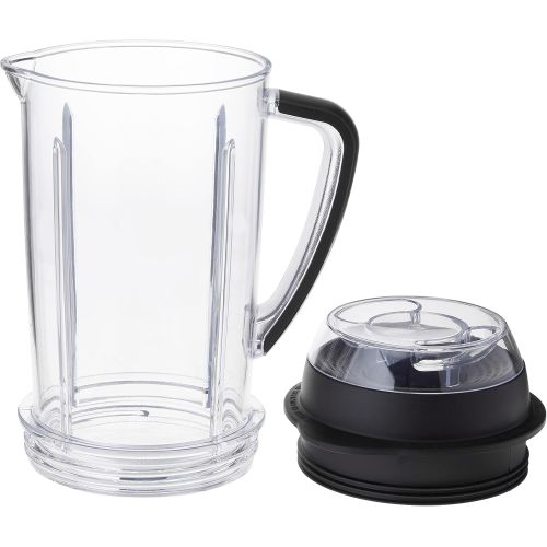  NutriBullet NBM-U0334AMZ RX SouperBlast Pitcher with 2-Piece Lid, One liter, Clear/Black