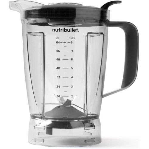  NutriBullet ANBFP64 Blender 64 oz Pitcher, Clear/black