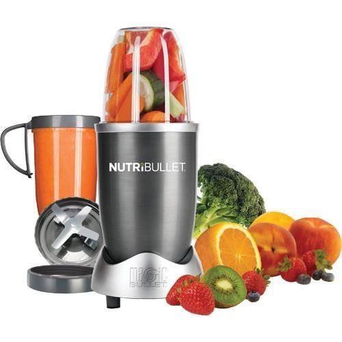  NutriBullet 8-Piece High-Speed Blender/Mixer System Gray