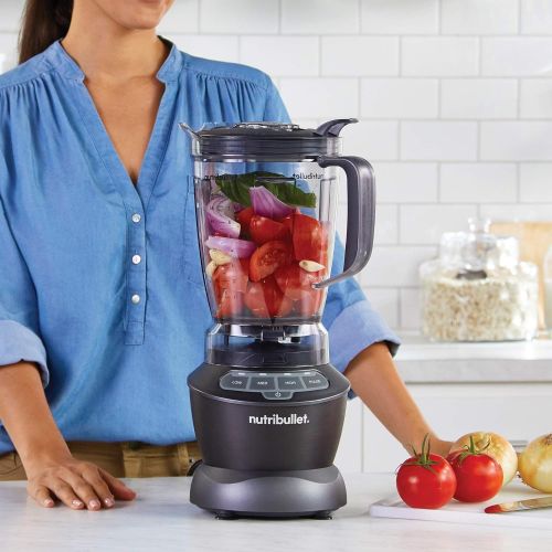  NutriBullet ZNBF30500Z Blender Combo 1200 Watt, 1200W, Dark Gray