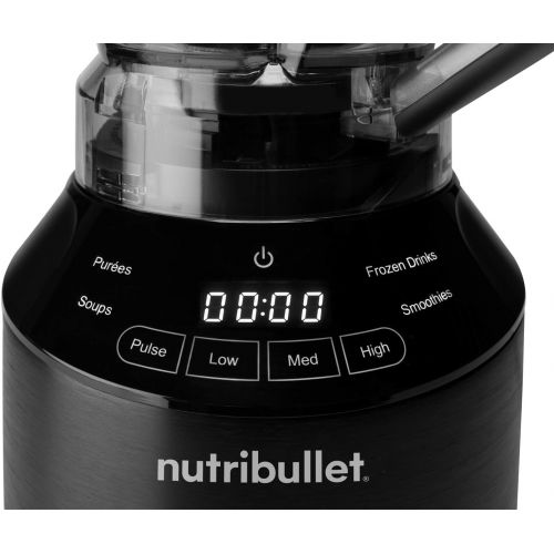  NutriBullet NBF50520 Touch Combo Blender, 64 oz, Black
