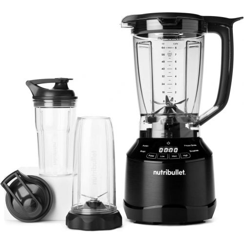  NutriBullet NBF50520 Touch Combo Blender, 64 oz, Black