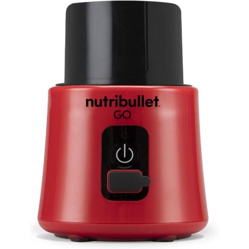  nutribullet GO Portable Blender for Shakes and Smoothies, 13 Ounces, 70 Watts, Red, NB50300R