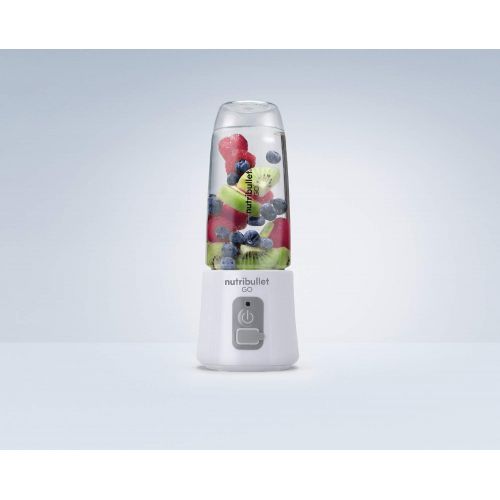 nutribullet GO Portable Blender for Shakes and Smoothies, 13 Ounces, 70 Watts, White, NB50300W
