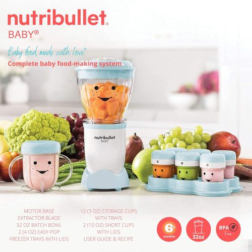 Nutribullet Baby - The Complete Baby Food Prep System