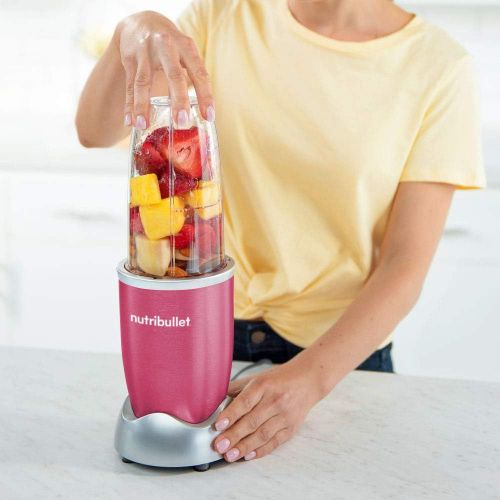  [아마존베스트]NutriBullet NB9-1301PINK Pro 13 Pcs Berry Pink, 900W