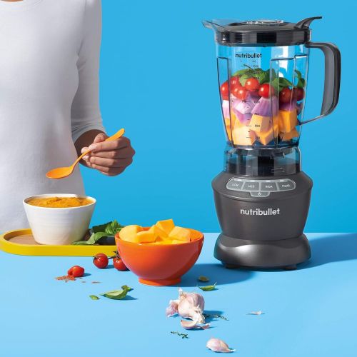  [아마존베스트]NutriBullet ZNBF30400Z Blender 1200 Watts, 1200W, Dark Gray