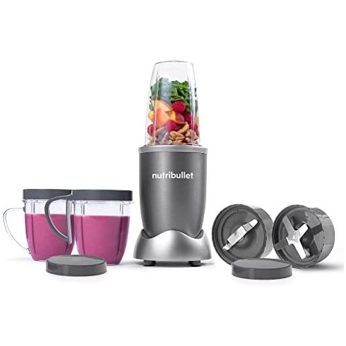  [아마존베스트]NutriBullet NB12R Blender Extractor Base Set, 12-Piece, 600W