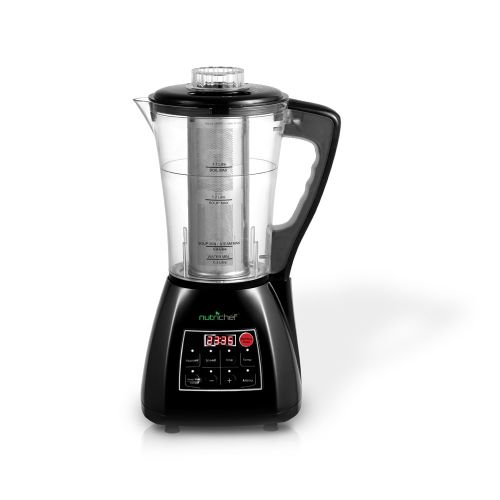  NutriChef PKSM240-V Digital Electronic Soup Cooker + Blender + Juice Drink Maker