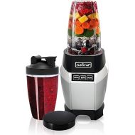 Nutrichef NCBL1000 Personal Electric Single Serve Small Professional Kitchen Countertop Mini Blender for Shakes and Smoothies w/Pulse Blend, Convenient Lid Co, 20 & 24 oz Cups, Black