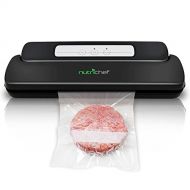 NutriChef Automatic Handheld Vacuum Sealer Machine - Simple & Compact Fresh Saver Meal - Vacuum Sealing System with Starter Pack for Food Preservation