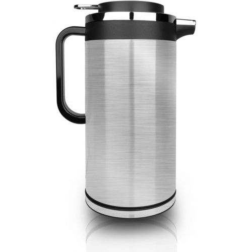  NutriChef AZPKWK23SR Electric Kettle, 2.25 pounds, Silver