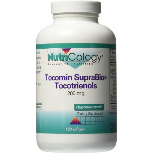  Nutricology Tocomin Suprabio Tocotrienols Softgels, 200mg, 120 Count