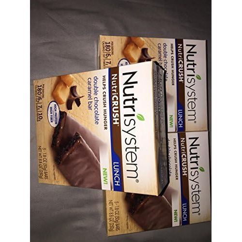  Nutrisystem Nutrisytem Double Chocolate caramel 15 bars.