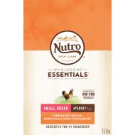 Nutro Wholesome Essentials Natural Adult Dry Dog Food for Small & Toy Breeds - Chicken, Brown Rice & Sweet Potato Recipe