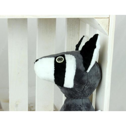  NuvaArt Stuffed Raccoon, Plush Raccoon, Handmade Raccoon, Soft Toy, Mascot Raccoon, Martin