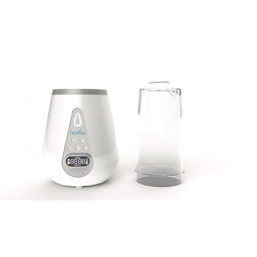  Nuvita 1170 Digitaler 4in1 Flaschenwarmer Babykostwarmer mit Sterilisator | Flaschchenwarmer fuer Babynahrung&Muttermilch | Baby Bottle Erwarmer mit Timer | Schonend Auftauen | EU M