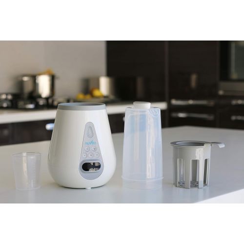  Nuvita 1170 Digitaler 4in1 Flaschenwarmer Babykostwarmer mit Sterilisator | Flaschchenwarmer fuer Babynahrung&Muttermilch | Baby Bottle Erwarmer mit Timer | Schonend Auftauen | EU M