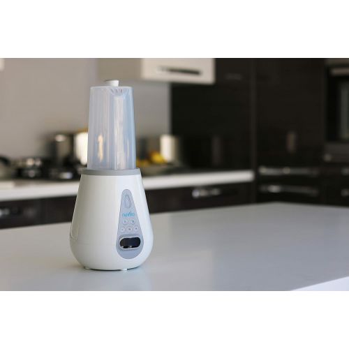  Nuvita 1170 Digitaler 4 in 1 Flaschenwarmer Babykostwarmer mit Sterilisator | Flaschchenwarmer fuer Babynahrung&Muttermilch | Baby Bottle Erwarmer mit Timer | Schonend Auftauen | EU