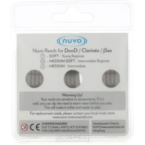  Nuvo N160RD20 Synthetic Reeds - 2.0 (3-pack)