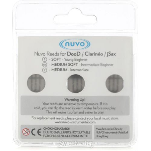  Nuvo N160RD15 Synthetic Reeds - 1.5 (3-pack)