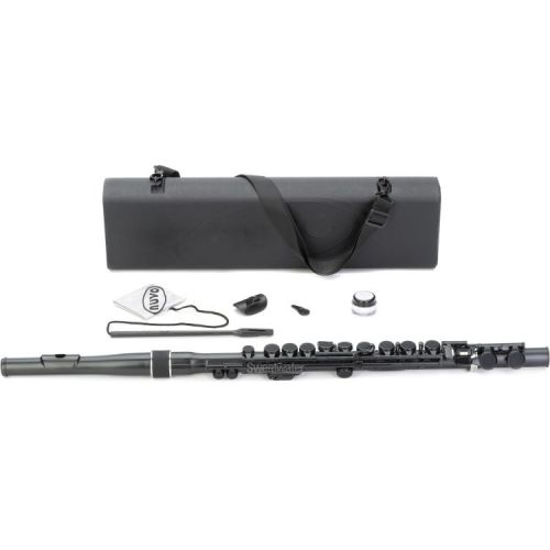  Nuvo Student Flute Kit - Black