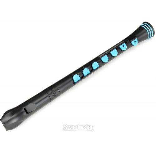  Nuvo Recorder+ Soprano Recorder - Black/Blue