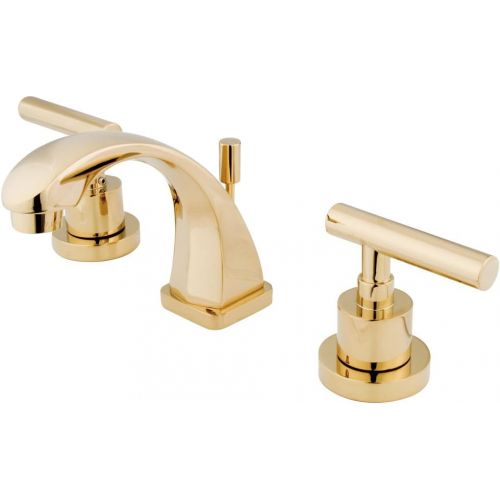  Nuvo ES4942CML Elements of Design Sydney Mini-Widespread Lavatory Faucet, 3-7/8, Polished Brass