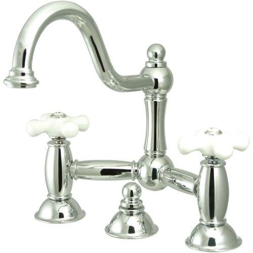  Nuvo ES3911PX Elements of Design Chicago 2-Handle 8 Widespread Lavatory Faucet with Brass Pop-Up, 9, Polished Chrome