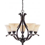 Nuvo Lighting 60/1402 Six Light Chandelier Bronze/Dark