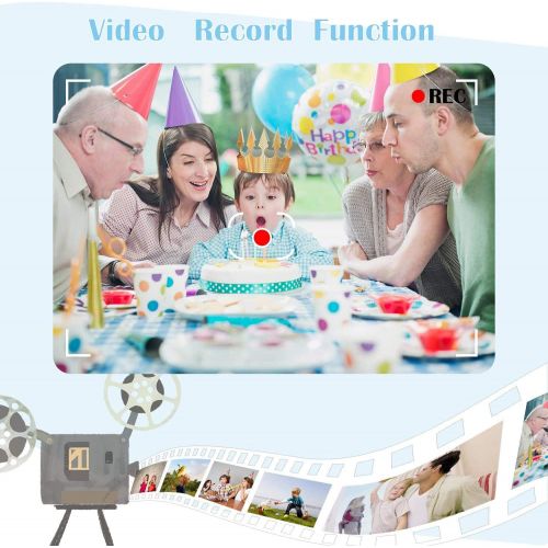  [아마존베스트]Nynicorny Kids Camera, Children Digital Rechargeable Cameras Toddler Educational Toys, Mini Children Video Record Camera with 1080P HD 2 Inch Screen & 32GB SD Card for Birthday (Bl