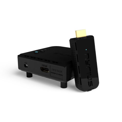  Nyrius ARIES Prime Wireless Video HDMI Transmitter & Receiver for Streaming HD 1080p 3D Video & Digital Audio from Laptop, PC, Cable, Netflix, YouTube, PS4, Xbox One to HDTVProjec