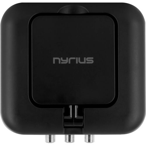  [아마존 핫딜]  [아마존핫딜]Nyrius 5.8GHz 4 Channel Wireless Video & Audio Sender Transmitter & Receiver with IR Remote Extender for Streaming Cable, Satellite, DVD to TV Wirelessly (NY-GS10)