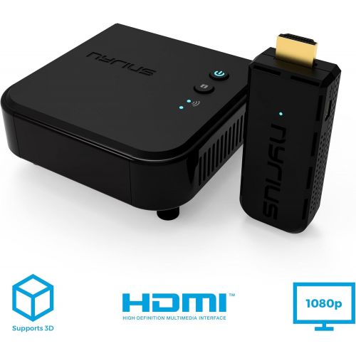  [아마존 핫딜]  [아마존핫딜]Nyrius Aries Prime Wireless Video HDMI Transmitter & Receiver for Streaming HD 1080p 3D Video & Digital Audio from Laptop, PC, Cable, Netflix, YouTube, PS4, Xbox One to HDTV/Projec