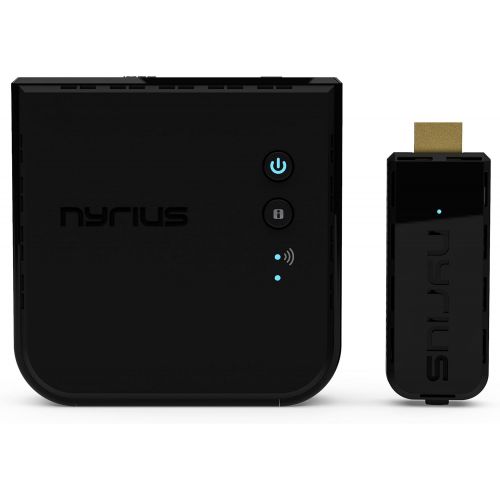  [아마존 핫딜]  [아마존핫딜]Nyrius Aries Prime Wireless Video HDMI Transmitter & Receiver for Streaming HD 1080p 3D Video & Digital Audio from Laptop, PC, Cable, Netflix, YouTube, PS4, Xbox One to HDTV/Projec