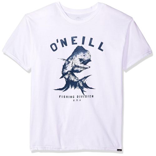  O%27NEILL ONEILL Mens Modern Fit Fish Graphic Short Sleeve T-Shirt