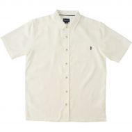 O%27NEILL ONeill Mens Jack Tropo Button Up Short-Sleeve Shirt Small White
