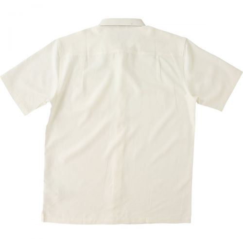  O%27NEILL ONeill Mens Jack Tropo Button Up Short-Sleeve Shirt Small White