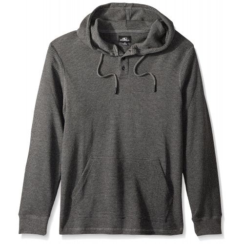  O%27NEILL ONEILL Mens Thermal Hoodie Henley Shirt