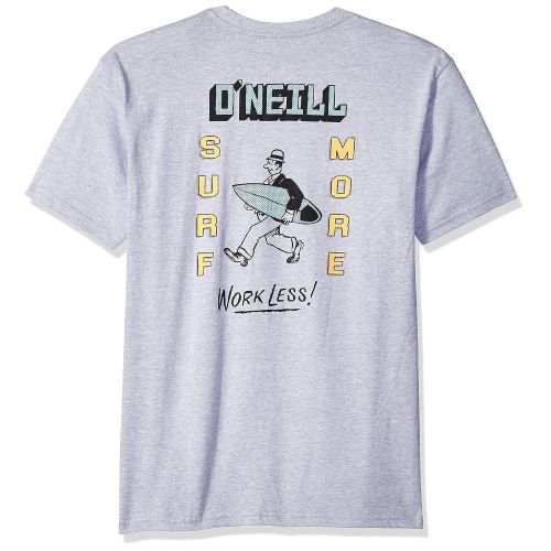  O%27NEILL ONEILL Mens Standard Fit Front and Back Graphic T-Shirt