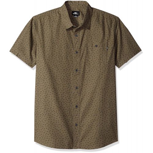  O%27NEILL ONeill Mens Central Short Sleeve Woven Shirt