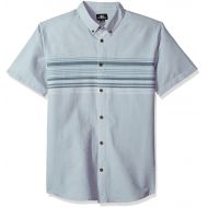 O%27NEILL ONeill Mens Casual Standard Fit Short Sleeve Woven Button Down Shirt