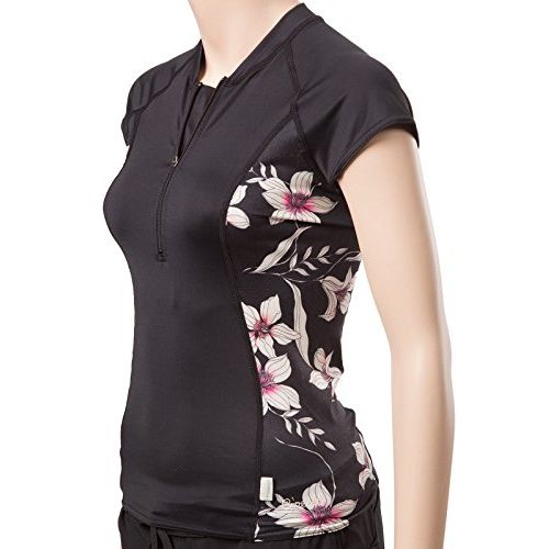  O%27Neill ONeill Womens Cap Sleeve Sun Shirt Front Zip