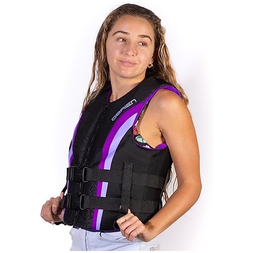  O'Brien Impulse Women's Life Jacket, US Coast Guard Approved, Great for Any Water Sports - Boating, Skiing, Surfing, PWC