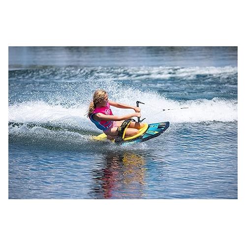  O'Brien Voodoo Kneeboard with Hook, Yellow, 51.25