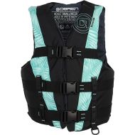 O'Brien Womens 3 Belt Sport Life Jacket, Small/Medium, Aqua