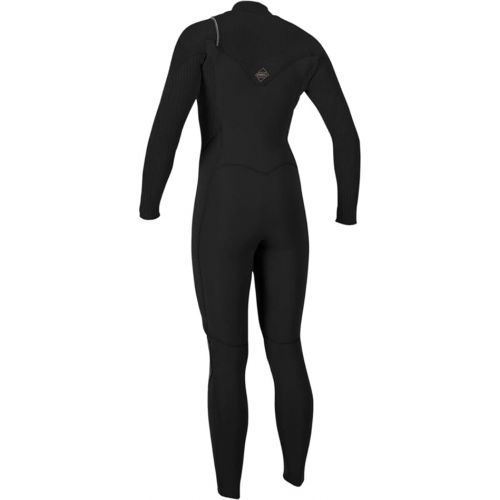  O'NEILL Women's Hyperfreak 4/3Mm Chest Zip Full Wetsuit Black