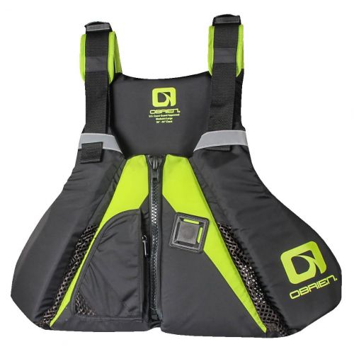  OBrien Arsenal Sup Life Jacket Black/Lime