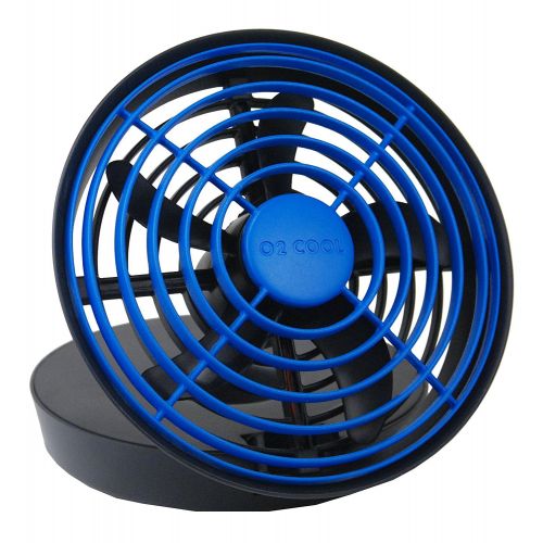  O2Cool FD05033 Battery or USB Powered Portable Fan, Assorted Colors, 5, 1-Qty